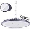 Fosingut Faretto LED UFO 100W, 10000lm UFO Lampada LED Officina,6500K Bianco Freddo LED High Bay Light,IP65 Impermeabile Proiettore LED Interno Lampadario Industriale per Garage,Magazzini,Fabbrica