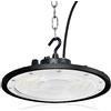 Fosingut Faretto LED UFO 200W,Fosingut 20000lm UFO Lampada LED Officina,6500K Bianco Freddo LED High Bay Light,IP65 Impermeabile Proiettore LED Interno Lampadario Industriale per Garage,Magazzini,Fabbrica