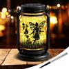 KIKVTER Luci Solari da Esterno, Luci Solari da Giardino, Lanterne da Esterno, IP44 Impermeabile Lanterna Solare da Esterno, Lampada Solare da Giardino, Luci da Esterno Giardino per Terrazza, Patio, Giardino