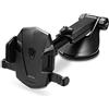 Spigen KUEL OneTap Supporto Telefono Auto per Parabrezza e Cruscotto, Porta Cellulare Auto, Modello in Carbonio, Ruotabile a 360° Compatibile con iPhone 17/16/15/14/13 Samsung S25/S24 Pixel 10 - Nero