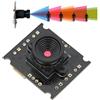 Fafeicy Modulo Videocamera USB con Obiettivo Grandangolare, Webcam a Telaio Alto, Modulo Videocamera Interfaccia USB HD per WinXP/Win7/Win8/Win10/OS X/Linux