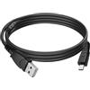 TwinkleHom Caricatore USB per Nikon Coolpix Charger UC-E6 UC-E16 UC-E23 UC-E17, cavo di ricarica trasferimento dati per Nikon Coolpix S3100 S3000 S3700 S6500 S3500 S6600 S6300 & SLR DSLR D3300 D750 D53000 D7200