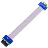 euroharry 20cm PCI-E 1x Cavo di prolunga Adattatore prolunga Scheda Riser Cavo a Nastro
