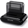 WAVLINK Docking station per disco rigido esterno a doppia baia Supporto 2x20TB, da USB 3.0 a SATA I/II/III per HDD da 2,5/3,5 pollici, SSD con funzione di clonazione offline, Supporta UASP SATA 5Gbps