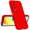 Longstong Custodia Compatibile con HONOR 90 5G (6.7), Sottile Antishock Personalizzata Design Minimalista - Rosso Cina