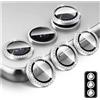 Kucheed Pellicola Protettiva per Obiettivo Fotocamera Diamond per Samsung Galaxy Z Fold 7, Anello Metallico Protettivo per la Copertura Della Fotocamera Posteriore in Vetro Temperato Bling