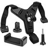 Zhushishunyi 1 set di supporto per casco da moto con montaggio sul mento per GoPro, supporto per casco per GoPro Hero 13 12 11 10 9 8 7 Max, supporto per casco da moto per Insta 360 X5 X4, DJI OSMO 360, supporto