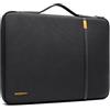 ROEPHY Custodia per computer portatile da 17 pollici e 17 pollici, antiurto, sottile, per Dell Inspiron, Lenovo IdeaPad 300 Serie, HP Pavilion17/Envy 17, ASUS Vivobook, Nero