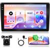 Motorsi Autoradio 4G+128G per Ford Transit 2009-2016 Focus 2005-2008, 9'' 1280P Android 15 Stereo Radio, A-pple CarPlay Android Auto GPS Bluetooth 5.0 WiFi FM/RDS 2USB supporto DAB+ OBD2