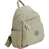 BAG STREET INTERNATIONAL BAG STREET Zaino da donna piccolo Molto leggero Nylon Zaino da giorno | Robusto Idrorepellente Casuale Tempo libero - Beige