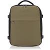 CELIMS - Zaino da viaggio Cabina 40 x 30 x 20 cm | Valigia Cabina Low Cost | Impermeabile & Ultra-Resistente | Cachi