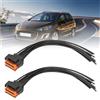 FanPaYY Kit di Riparazione 2 Pezzi Presa Connettore Fascio Fari Anteriori Compatibile per 308 2007-2011