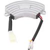 Buachois Raddrizzatore Regolatore di Tensione Automatico,250V 220UF AVR per Gruppo Elettrogeno a Benzina Monofase 2-3KW Gruppo Elettrogeno Diesel
