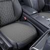 HIAHXC Cuscino universale per sedile auto, 60 x 49 cm, antiscivolo, traspirante, morbido e confortevole, per auto, SUV, furgoni, camion, accessori per auto (grigio x 2)