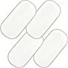 CARANNACLTD 4 Pezzi Materassini Fasciatoi Portatili, Cuscinetto Impermeabile per Bambini, Coprimaterasso Coprimaterasso Lavabile Riutilizzabile copri Fasciatoio (60 x 30 cm)