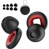 Maven Gifts Tappi per le orecchie per moto, 27 dB, riduzione del rumore del vento, riutilizzabili, protezione dell'udito per equitazione, tappi per le orecchie per dormire, ciclismo, moto, campeggio