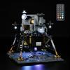 MENZAVA Kit di Illuminazione a LED (Telecomando) Compatibile con LEGO 10266 NASA Apollo 11 Lunar Lander CREATOR Expert - Set di luci per a LED Il Modello (Non includere Il Modello)