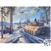 Jigso Puzzle 2000 Pezzi - Tank Retro - Giochi Di Impegnativi Per Adulti