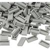 PATIKIL 555 Pezzi blocco Piatti All'Ingrosso, 1x2 Piastrelle Quadrate Grigio Chiaro Classiche Superficie Liscia Mini Accessori Per Mattoncini Da Costruzione Compatibili Kit