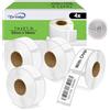 Oritdge 4 Rotoli da 11352 Etichette 25 mm x 54 mm per DYMO LW etichette di ritorno S0722520 compatibile per DYMO Labelwriter 550 5XL Labelwriter 450 4XL