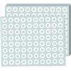 TownStix 10.000 Pezzi, Salvabuchi Fogli Anelli Rinforzi - 13mm, Bianco (10000 Stück)