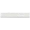 LMP Tastiera con cavo USB e 110 tasti con 2x USB e struttura in alluminio - layout italiano