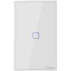 Sonoff T2US1C - Wi-Fi Smart Wall Switch US a 1 canale - Bianco