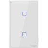 Sonoff T2US2C - Wi-Fi Smart Wall Switch US a 2 canali - Bianco