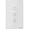 Sonoff T2US3C - Wi-Fi Smart Wall Switch US a 3 canali - Bianco