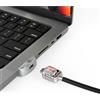 Maclocks Compulocks Ledge adapter for MacBook Pro 14 M1/M2/M3/M4/M5 + Keyed Cable Lock