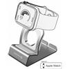 Swissten Aluminum stand for apple watch silver