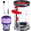 JIYANA Contenitore Serbatoio per Dyson V11 V15 SV14 SV17 SV15 SV22, Contenitori Cestino Pattumiera Bicchiere, Polvere Raccogli Filtri per Dyson v11 Ricambi, Ricambi No.970050-01 e 965443-01