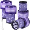 CAIXINYI 4 Filtro per Dyson v12 Detect Slim Absolute, Accessori Filtro HEPA Ricambio Lavabili, 1 Spazzola con Gancio per Filtro Dyson v12 Slim, Sostituire per Dyson v12 Slim Absolute, Ricambio #971517-01
