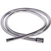 VARIOSAN 11015 - Tubo flessibile per doccia, 1,50 m, in acciaio INOX, cromato, M15, 1/2
