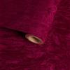 VaryFloral Carta da Parati Velluto Rosso Borgogna Pellicola Adesiva per Mobili Tessuto 30cmx300cm Carta da Parati Floccato Velluto Adesivi Murali Rimovibile Decorazioni Parete Cassettiera Portagioie
