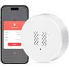 Acmerota Sensore di vibrazione Zigbee Allarme vibrante APP Promemoria Mini rilevatore wireless di rottura vetri per sistema di allarme e porte/finestre, compatibile con Tuya/Smart Life e Alexa