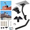 Txmyxgs Starlink Gen 3 Supporto, Starlink V3 a 360° orientabile, adattatore per tubo Starlink Gen 3 per kit Internet satellitare Gen3 Starlink, per camper, balconi e pali esistenti