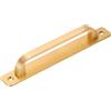 QUARKZMAN 1 Pz Maniglia per Porta a Battente, Maniglie per Porte da 7,09 Pollici, Maniglia per Cancello Patio per Armadio Garage Porta Scorrevole Armadio Cassetto Capanno, Oro