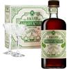 Bonaventura Amaro erbe e fiori con 2 bicchieri 0.7 l