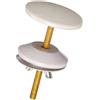 Sphera Tappo copriforo Sphera per miscelatori diametro 50 mm bianco
