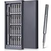 Galacok Set di cacciaviti di precisione 25 in 1 Phillips Torx testa piatta esagonale cacciavite magnetico per iPhone PC Watch occhiali da fotocamera