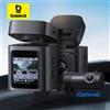 Baseus 3K Dash Cam VD1 Cam anteriore e posteriore HD GPS integrato Galileo Supercondensatore DVR per auto Videocamera per auto Registratore Supporto 24 ore di parcheggio