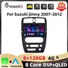Podofo 8Core AI Voice Car Audio per Suzuki Jimny 2007-2012 lettore multimediale Android Auto Carplay WIFI 4G Bluetooth Car Stereo