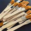 NONE Pennello con setole in nylon con manico in legno da 10 pezzi per pittura a olio, spolverare e pulire - Set di utensili manuali non ricaricabili senza batteria