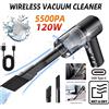 Aspirapolvere senza fili 1PC 120W Nero ad alta potenza Doppio uso per casa e auto Potente aspirapolvere portatile portatile
