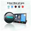 OTTOCAST P3 PRO AI Box Android TV Box con Uscita HDMI, CarPlay Wireless e Android Auto, Accessori Auto per Toyota, VW, Honda, Kia, Benz
