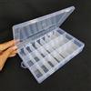 Soddeph Set 6 Contenitori In Plastica Con Coperchio In Bambù – Impilabili, 24.9x17.3x15 Cm, Per Organizzare Casa, Cucina, Ufficio E Armadio, Bianco - 4