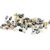 NONE 30 Pezzi Spazzole in Carbone Resistenti con Base in Metallo per Trapano, Levigatrice, Smerigliatrice, Motore - Kit di Ricambio Durevole per Riparazioni