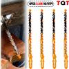 NONE Lame per seghetto alternativo a doppia faccia 10/8Tpi T344Cb per tagli curvi efficienti, set di lame per seghetto alternativo per legno e plastica per fai da te e carpentieri
