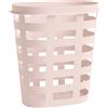 Hay - cesto della biancheria sporca Laundry - Rosa - Polipropilene riciclato - Designer Big Game